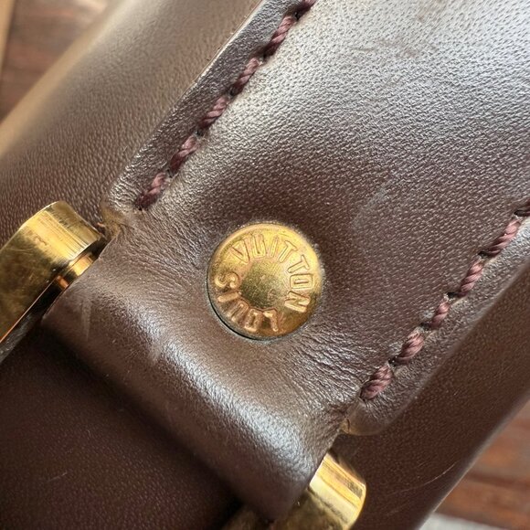 Louis Vuitton Vintage 1998 Damier Ebene Altona GM Business Bag - Picture 11 of 16